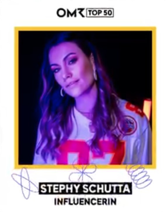 OMR Top 50 Grafik: Stephy Schutta, Influencerin